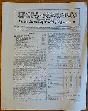 Crops and Markets - Vol. 12 No. 6 June 1935