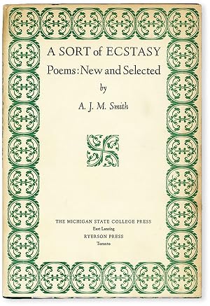 Bild des Verkufers fr A Sort of Ecstasy. Poems: New and Selected zum Verkauf von Lorne Bair Rare Books, ABAA