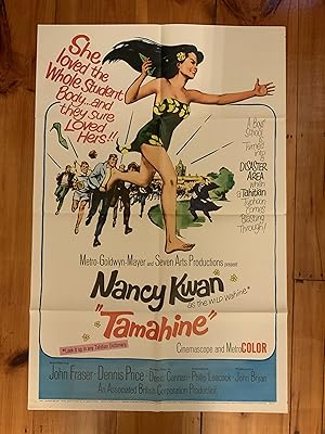 Seller image for Tamahine One Sheet 1964 Nancy Kwan, John Fraser for sale by AcornBooksNH