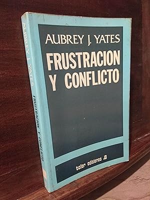 Seller image for Frustracin y conflicto for sale by Libros Antuano