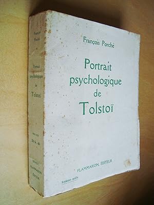Seller image for Portrait psychologique de Tolsto for sale by Au Coeur  l'Ouvrage