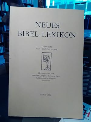 Bild des Verkufers fr Neues Bibel-Lexikon. Lieferung 13 Satan - Tuferbewegungen. zum Verkauf von Antiquariat Thomas Nonnenmacher