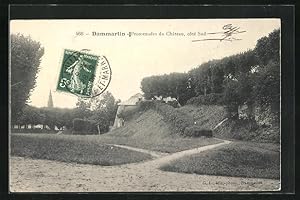 Carte postale Dammartin, Promenades du Château, Côté Sud