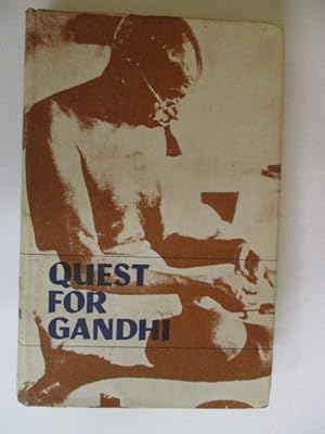 Seller image for QUEST FOR GANDHI for sale by GREENSLEEVES BOOKS