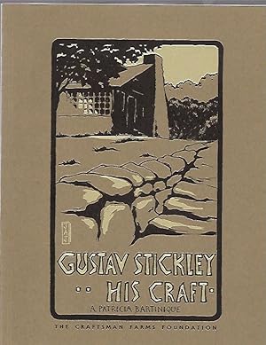 Seller image for Gustav Stickley His Craft for sale by K. L. Givens Books
