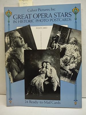 Great Opera Stars in Historic Photo Postcards: Ready-to-Mail Cards