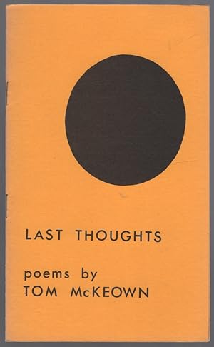 Bild des Verk�ufers f�r Last Thoughts zum Verkauf von Between the Covers-Rare Books, Inc. ABAA