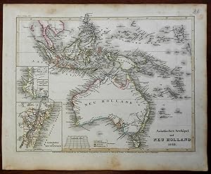 Australia Southeast Asia Indonesia Malaysia Papua New Guinea 1849 Meyer map