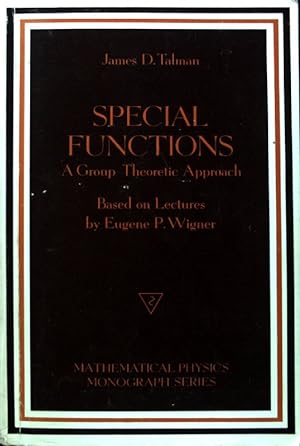 Seller image for Special Functions. A Group Theoretic Approach; for sale by books4less (Versandantiquariat Petra Gros GmbH & Co. KG)