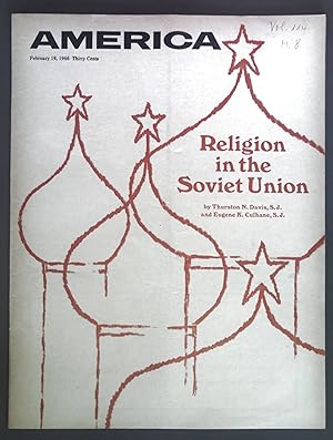 Bild des Verkufers fr Religion in the Soviet Union. - in: America. February 19, 1966. zum Verkauf von books4less (Versandantiquariat Petra Gros GmbH & Co. KG)