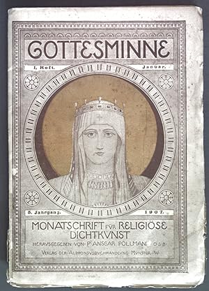 Das Drama. - in: Gottesminne. Monatschrift für religiöse Dichtkunst. 5. Jhg. 1. Heft.