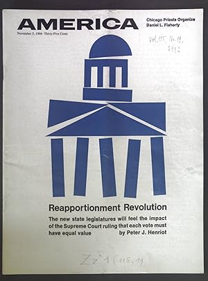 Seller image for Reapportionment Revolution. - in: America. November 5, 1966. for sale by books4less (Versandantiquariat Petra Gros GmbH & Co. KG)
