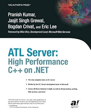 Seller image for Atl Server: High Performance C++ On .net for sale by Libro Co. Italia Srl