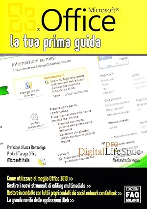 Immagine del venditore per Microsoft Office 2010. La tua prima guida venduto da Libro Co. Italia Srl