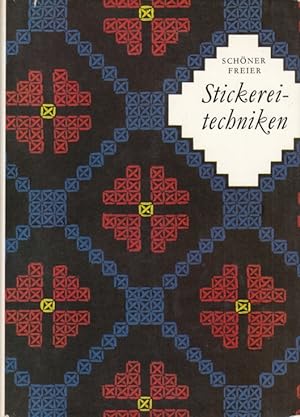 Stickereitechniken Fachbuch der Hand- und Maschinenstickerei