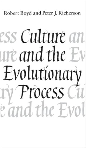 Seller image for Culture and the Evolutionary Process for sale by GreatBookPricesUK