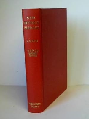 The new extinct peerage 1884-1971. Containing extinct, abeyant, dormant and suspended peerages wi...
