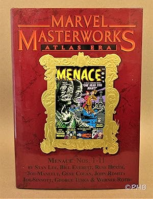 Bild des Verkufers fr Menace, Volume 1, Nos. 1-11 (The Marvel Masterworks Library Vol. 126, Atlas Era) zum Verkauf von Post Horizon Booksellers