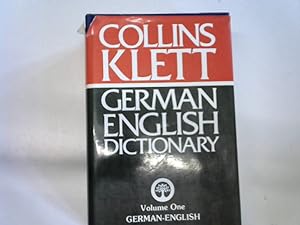 German - English Dictionary (Collins Klett, Band 1 von komplett 2 Bänden);