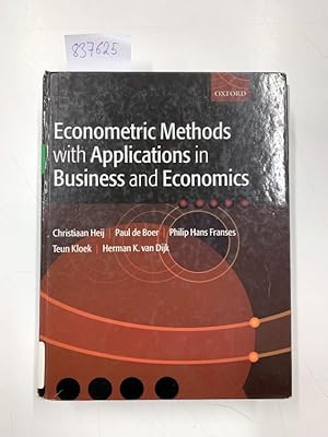 Imagen del vendedor de Econometric Methods with Applications in Business and Economics a la venta por Versand-Antiquariat Konrad von Agris e.K.