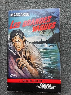 Bild des Verkufers fr Les grandes vagues - Couverture de Michel Gourdon zum Verkauf von Frederic Delbos