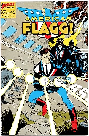 American Flagg #45 - October 1987 - Vol: 1