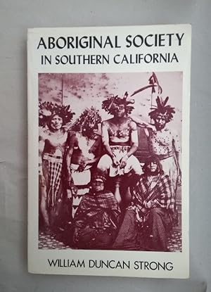 Seller image for Aboriginal Society in Southern California. for sale by Wissenschaftl. Antiquariat Th. Haker e.K