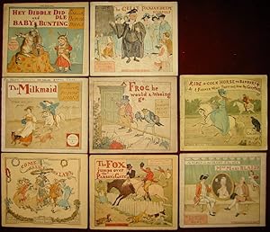 Bild des Verkufers fr R. Caldecott s Picture Books ( The House that Jack Built , John Gilpin , Elegy on a Mad Dog , The Babes in the Wood , The Milk-Maid , Sing a Song of Sixpence , The Queen of Hearts , The Farmer s Boy , Hey-Diddle-Diddle and Baby Bunting , The Three Jovial Huntsmen , A Frog He Would A-Wooing Go , The Fox Jumps Over the Parson s Gate , Come, Lasses, and Lads , Ride A-Cock Horse to Branbury Cross & A Farmer went Trotting Upon his Grey Mare , Mrs. Mary Blaze , The Great Panjandrum Himself zum Verkauf von Libreria Ex Libris ALAI-ILAB/LILA member