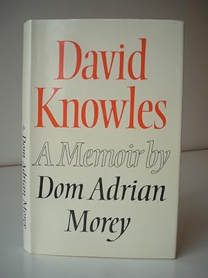 Seller image for David Knowles A Memoir for sale by Christian White Rare Books Ltd
