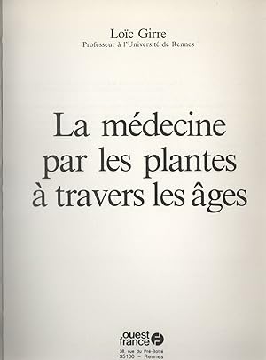 La médecine par les plantes à travers les âges