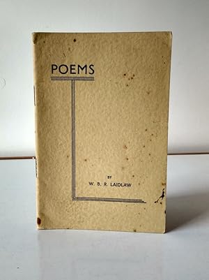 Seller image for Poems for sale by Christian White Rare Books Ltd