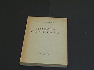 Guzzetti G. Battista. Morale generale. Marietti. 1959 - III