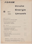 Seller image for Forum Kirche - Energie - Umwelt. for sale by Buchversand Joachim Neumann