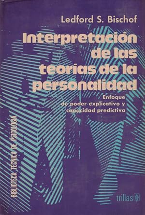 Imagen del vendedor de INTERPRETACION DE LA TEORIAS DE LA PERSONALIDAD a la venta por Asilo del libro