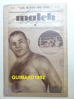 Match Intran n°388 13 février 1934