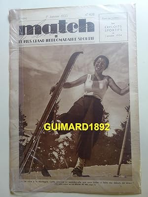 Match Intran n°438 1er janvier 1935