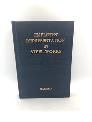 Employes' Representation in Steel Works: A Study of the Industrial Representation Plan of the Min...