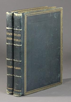 Private Journal P. W. Lippitt [spine titles], for the Lippitt Woolen Company