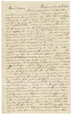 Seller image for A body of unpublished primary correspondence from the Dorr Rebellion for sale by Rulon-Miller Books (ABAA / ILAB)