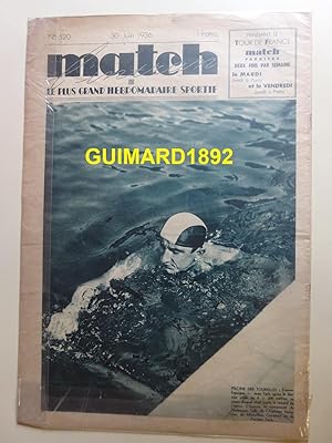 Match Intran n°520 30 juin 1936