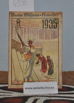 Basler Missions-Kalender 1935.