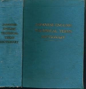 Japanese-English Technical Terms Dictionary War Department Technical Manual TM 30-482 , November ...