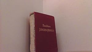 Bild des Verkufers fr Schweden und Norwegen nebst den Reiserouten durch Dnemark und Ausflgen nach Island und Spitzbergen. Handbuch fr Reisende mit 62 Karten, 42 Plnen und Grundrissen und drei kleinen Panoramen. zum Verkauf von Antiquariat Uwe Berg