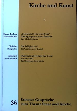 Bild des Verkufers fr Kirche und Kunst; Essener Gesprche zum Thema Staat und Kirche ; Bd. 36; zum Verkauf von books4less (Versandantiquariat Petra Gros GmbH & Co. KG)