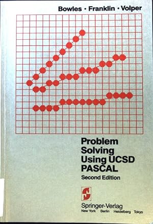 Imagen del vendedor de Problem solving using UCSD Pascal. a la venta por books4less (Versandantiquariat Petra Gros GmbH & Co. KG)