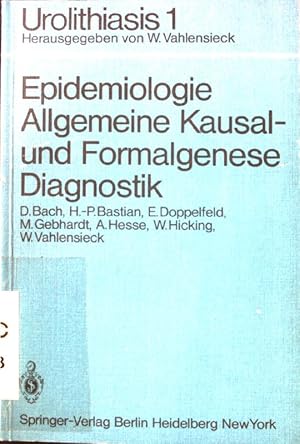 Bild des Verkufers fr Epidemiologie; Allgemeine Kausal- und Formalgenese Diagnose. Urolithiasis; 1; zum Verkauf von books4less (Versandantiquariat Petra Gros GmbH & Co. KG)