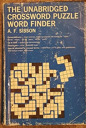 The Unabridged Crossword Puzzle Word Finder