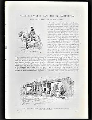Seller image for Pioneer Spanish Families In California With Special Reference To The Vallejos for sale by Legacy Books II