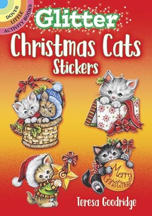 Seller image for Glitter Christmas Cats Stickers for sale by GreatBookPrices
