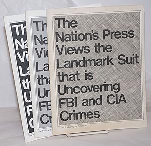 The nation's press views the landmark suit that is uncovering FBI and CIA crimes [sold with] Part...